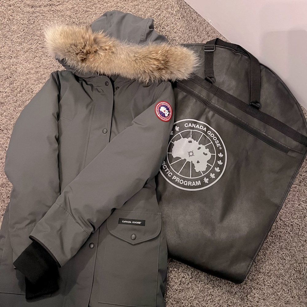 Canada Goose Trillium Parka Heritage Size X-Small Grey